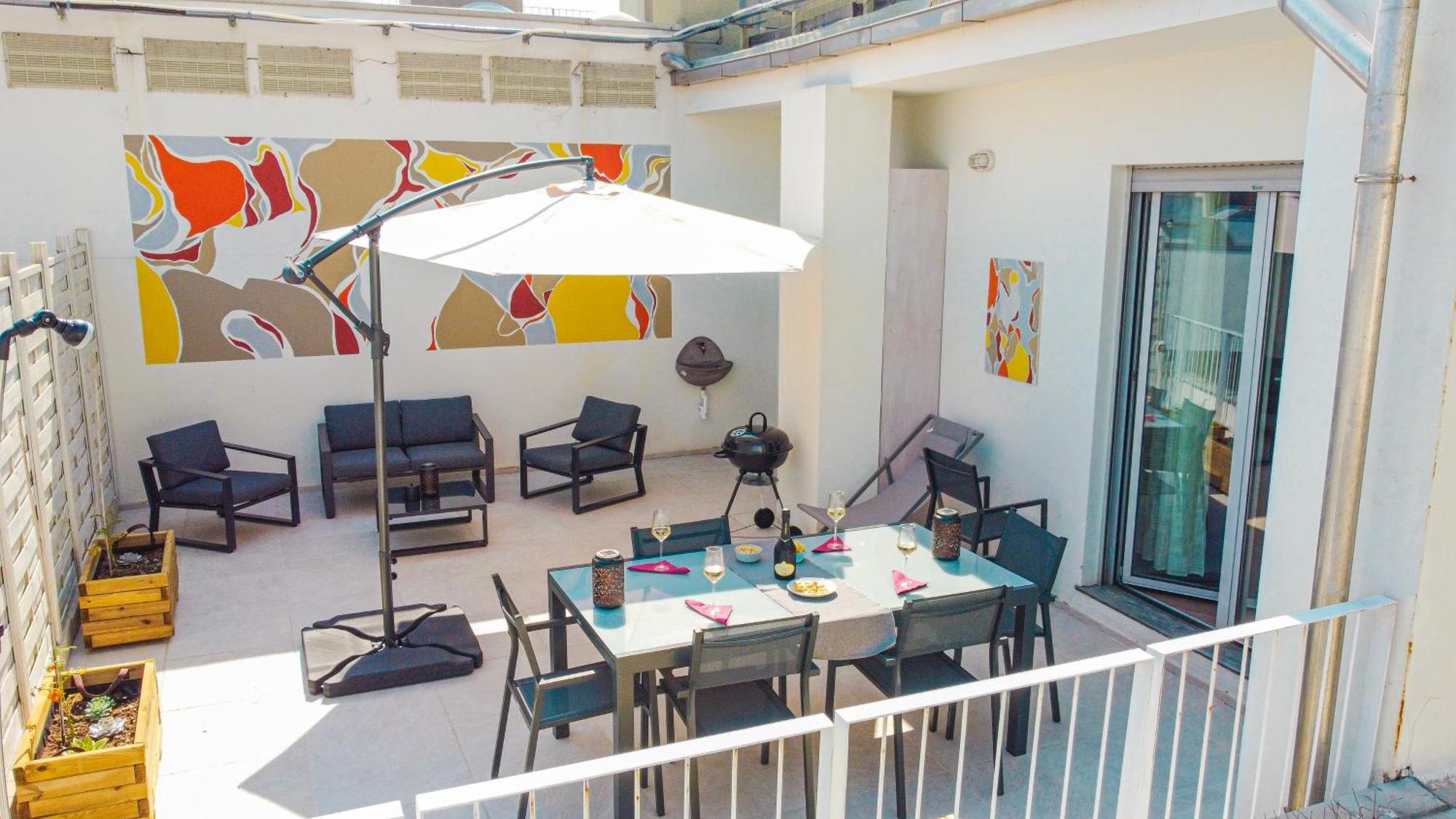 Апартаменти Attico Luxury Con Parcheggio E Terrazza Vista Mozzafiato Генуя Номер фото