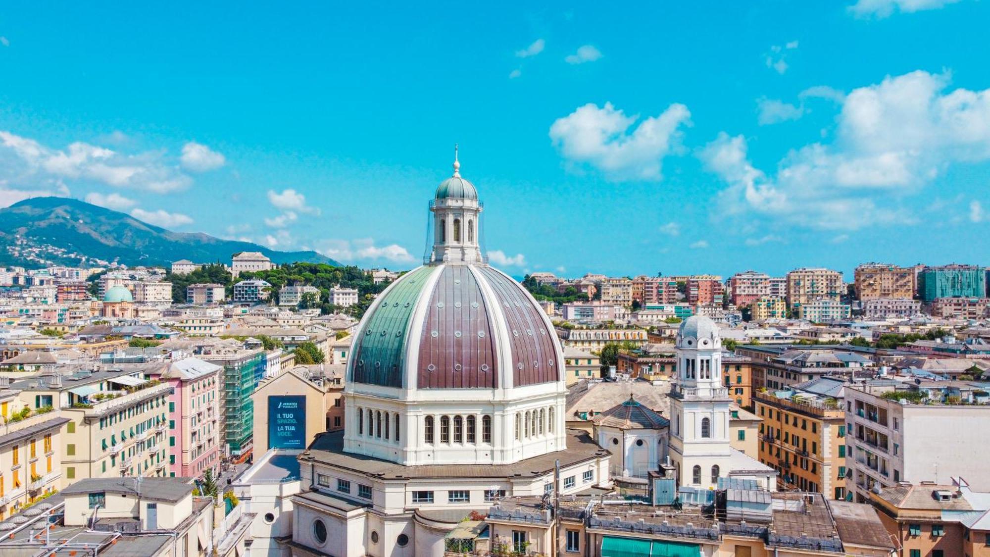 Апартаменти Attico Luxury Con Parcheggio E Terrazza Vista Mozzafiato Генуя Екстер'єр фото